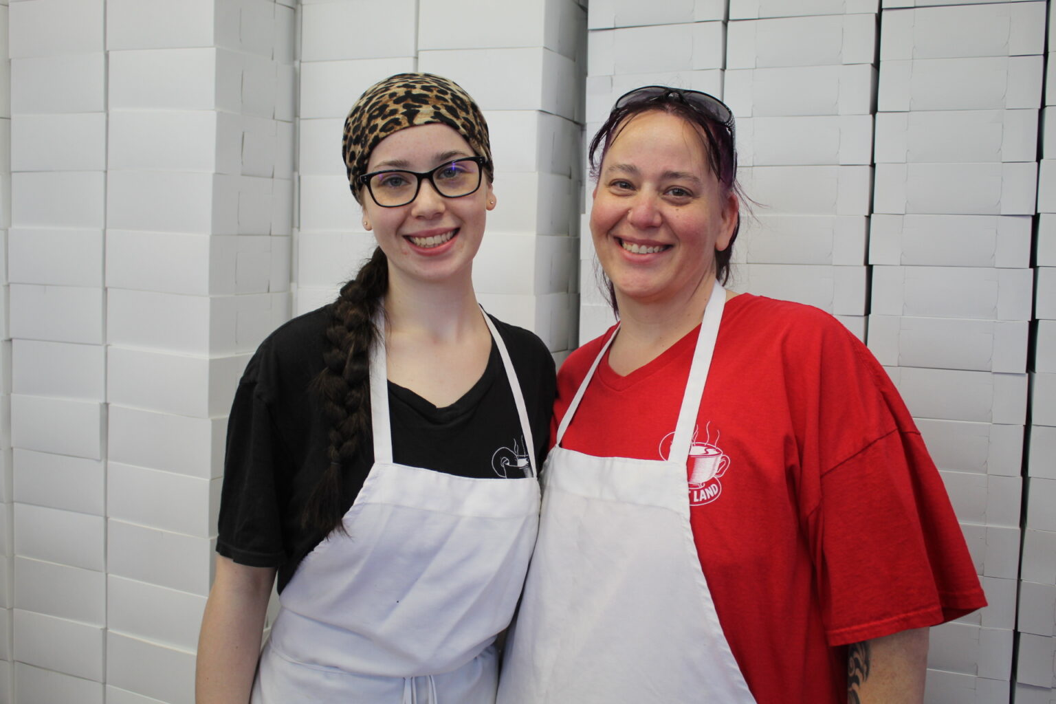 Abriana Kurilec Manager - Amanda Rienerth Owner - Donut Land Ohio
