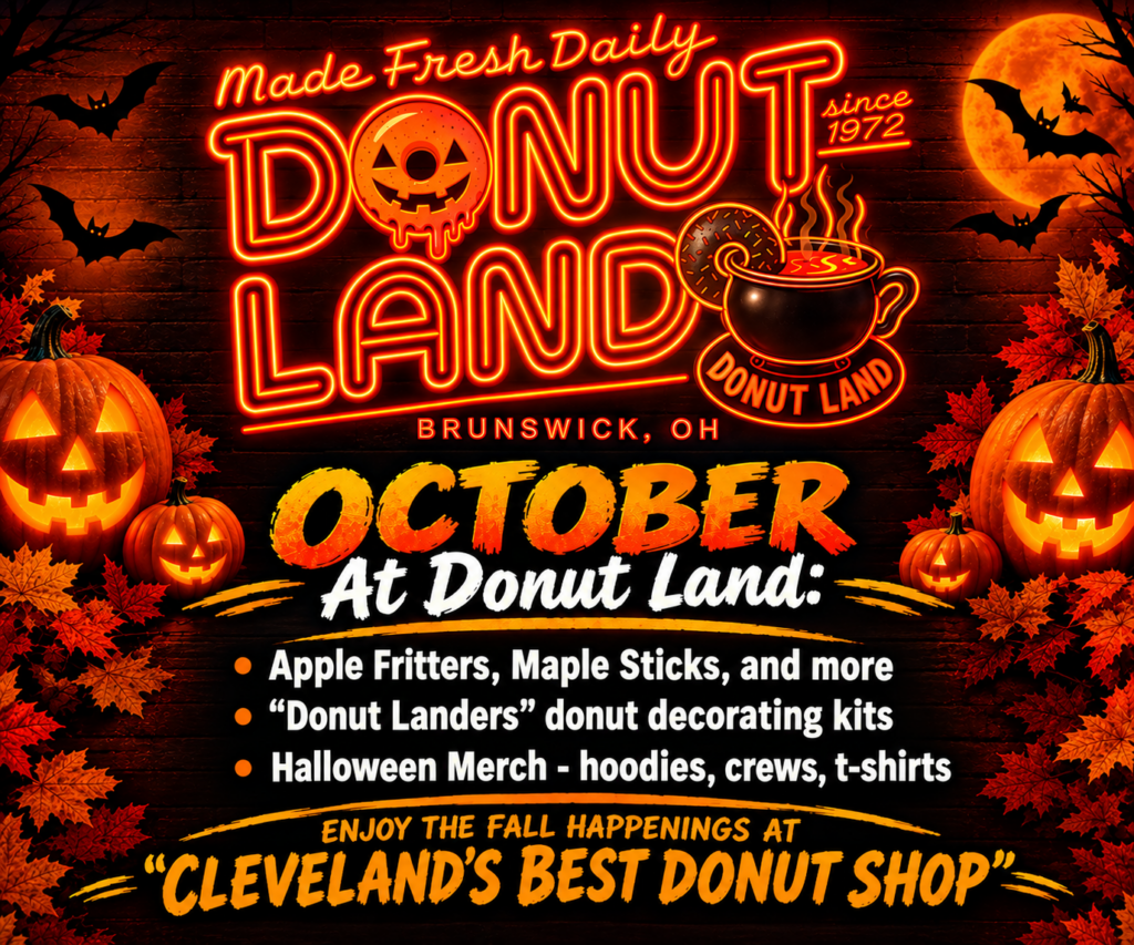 October At Donut Land - Halloween Happenings